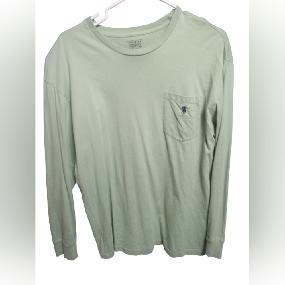 Polo by Ralph Lauren green long sleeve S